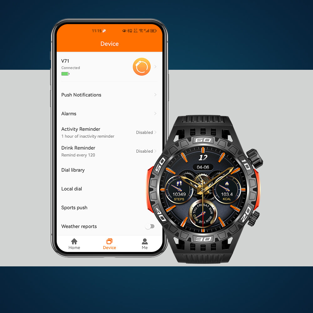 Conexión APP reloj inteligente COLMI V71 (12)