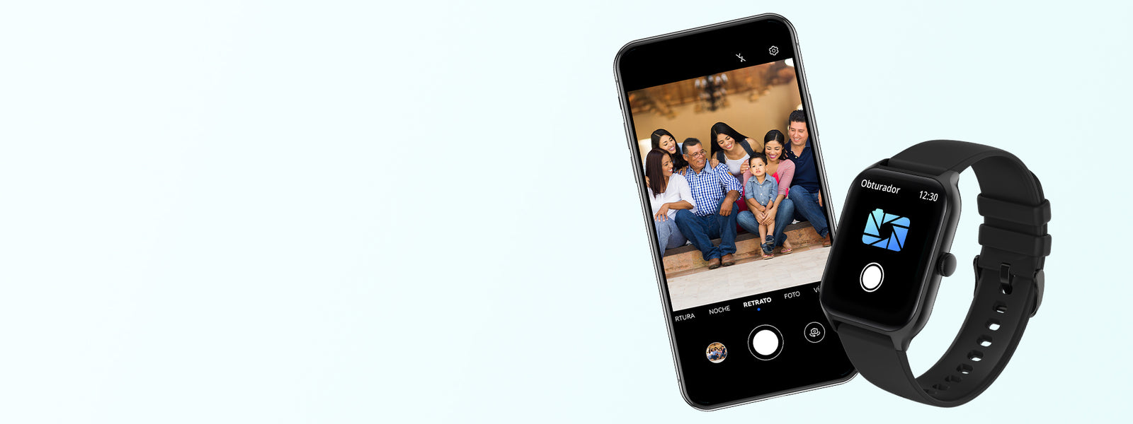 Cámara de control de reloj inteligente COLMi P60 (1920x720)