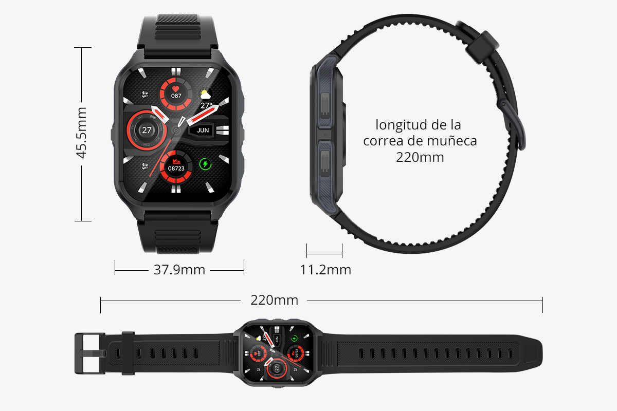Diagrama de parámetros del reloj inteligente COLMi P73 (1200x800)