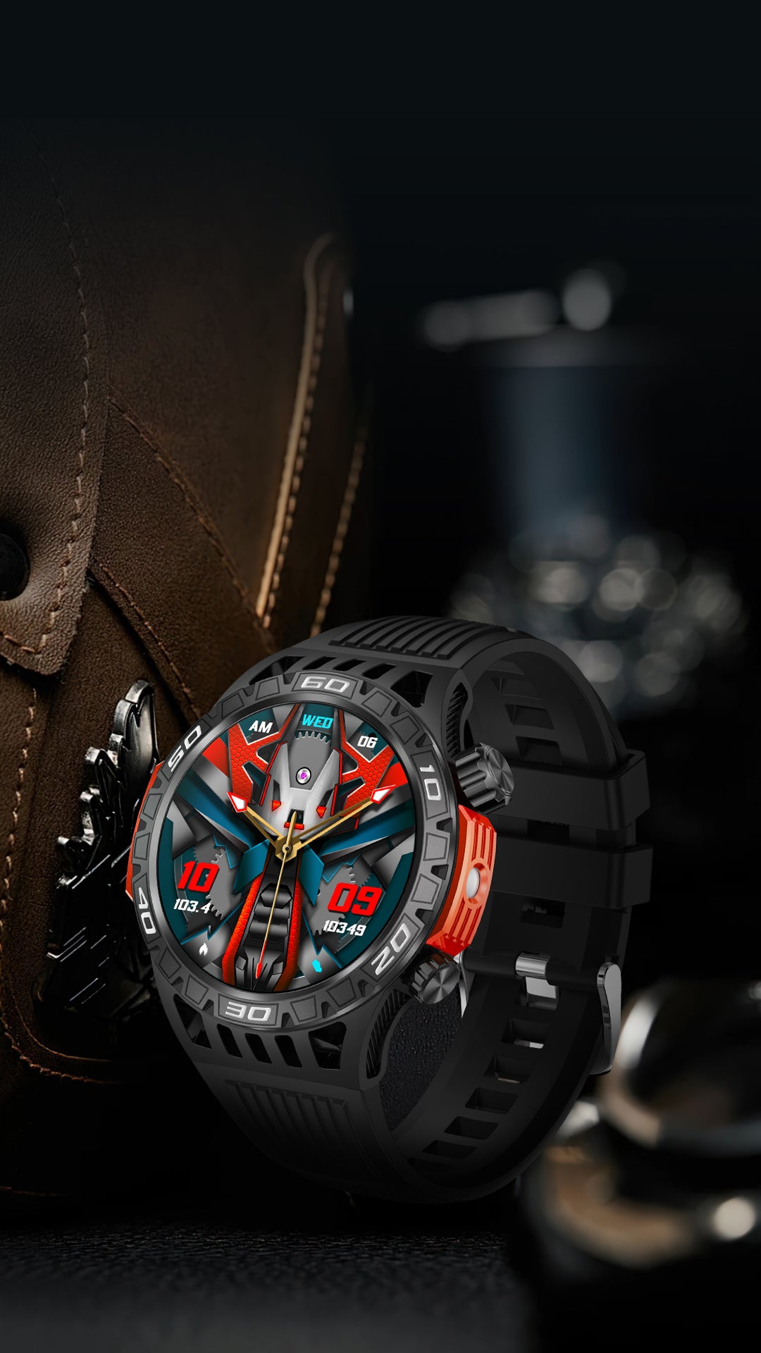 Diseño de apariencia de reloj inteligente COLMI V71 (1-1)