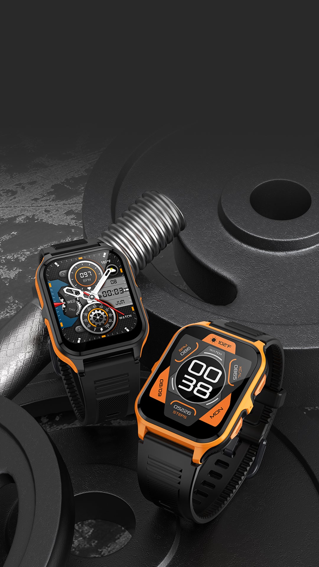Orange reloj inteligente discount