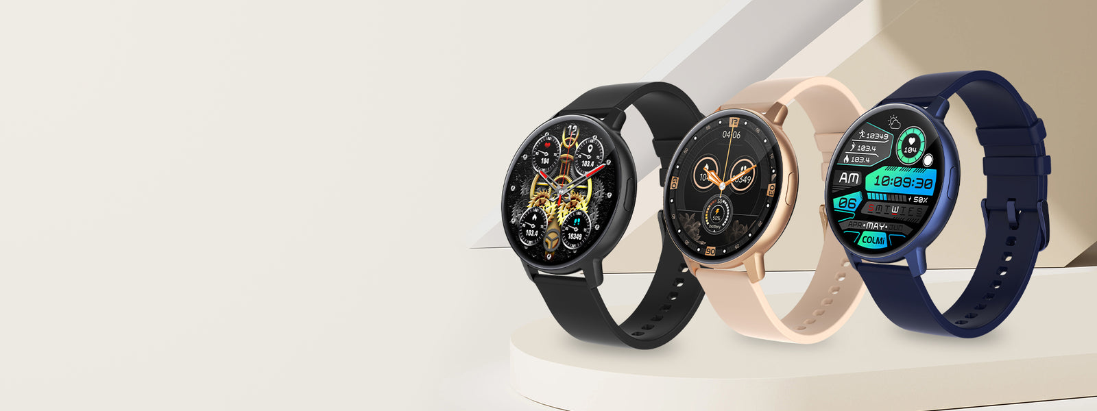 Diseño de apariencia de reloj inteligente COLMi i31 (1920x720)