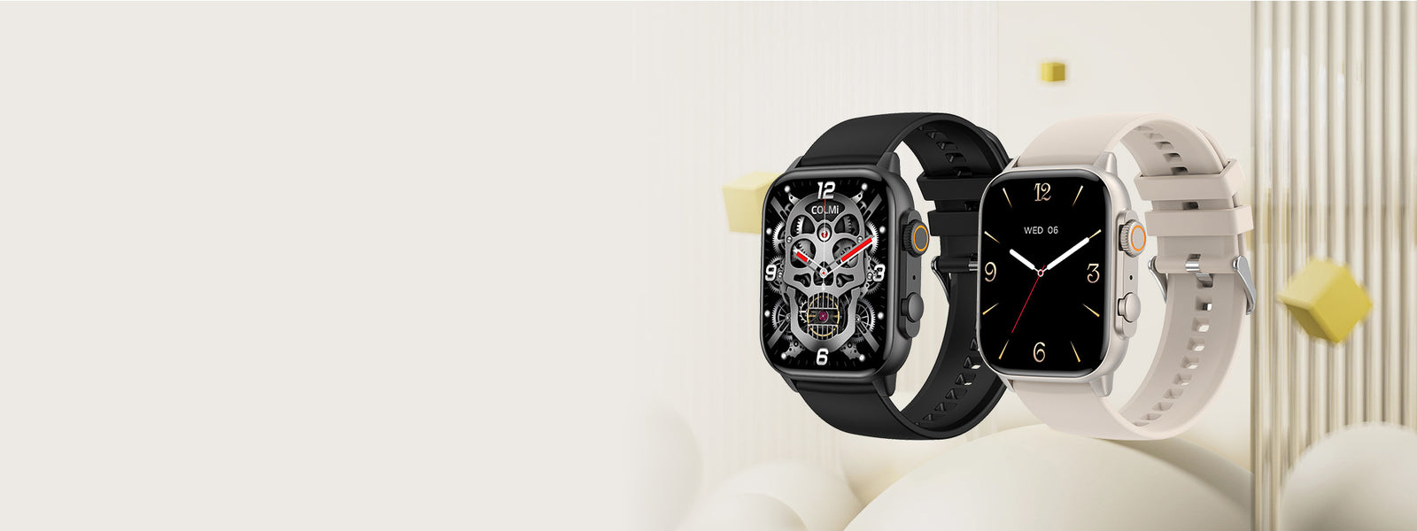 Diseño de reloj inteligente COLMi C81 (1920x720)