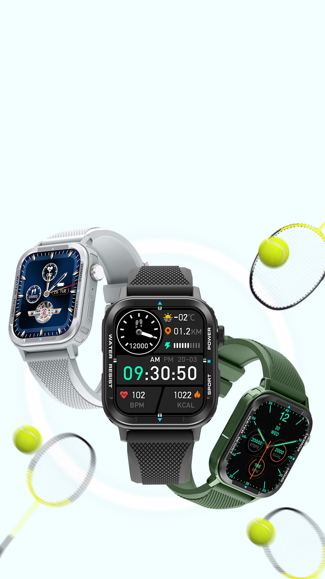 Diseño de reloj inteligente COLMi M41 (1080x1920)
