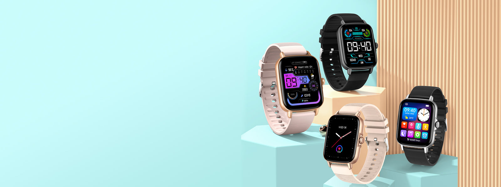 Diseño de reloj inteligente COLMi P30 (1920x720)