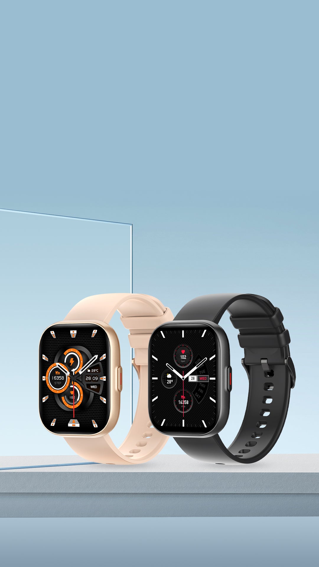 Diseño de reloj inteligente COLMi P68 (1080x1920)