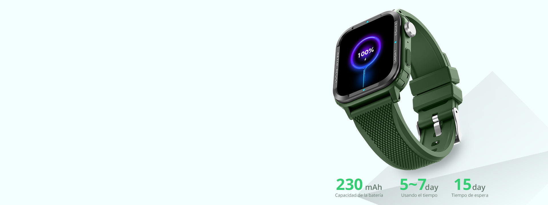 Duración de la batería del reloj inteligente COLMi M41 (1920x720)