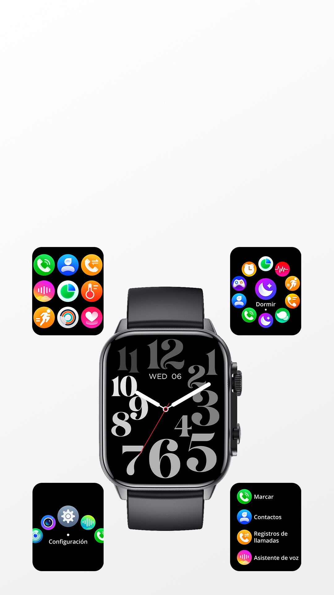 Modo de interfaz de usuario de reloj inteligente COLMi C81 (1080x1920)