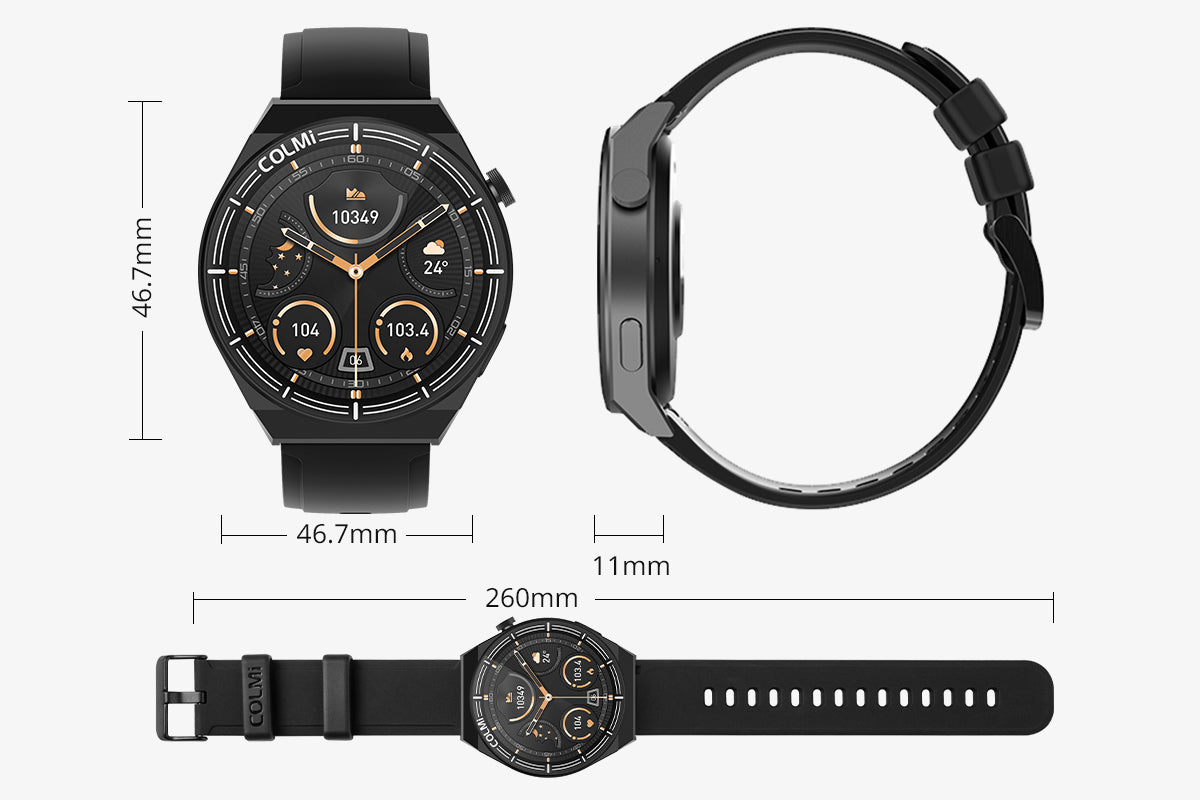 Parámetros detallados del reloj inteligente COLMi i11 (20)