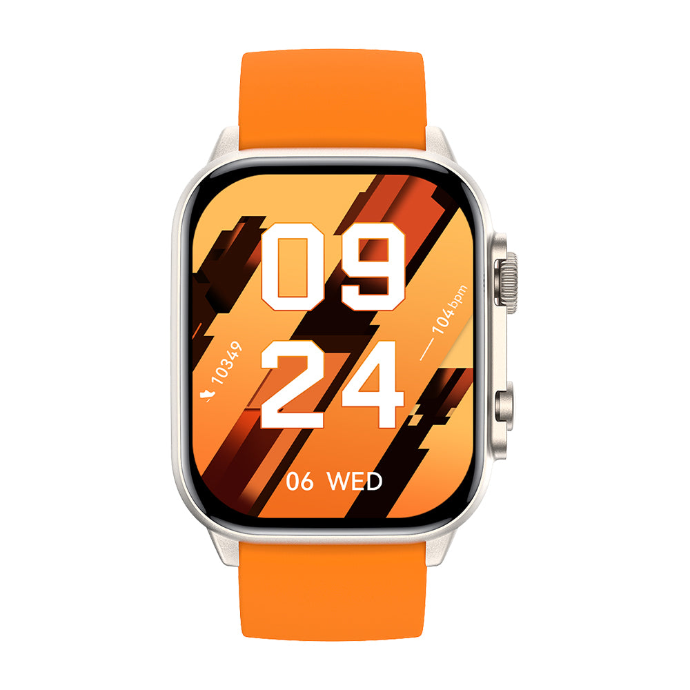 Reloj Inteligente COLMi C81 Dorado Naranja Vista Frontal