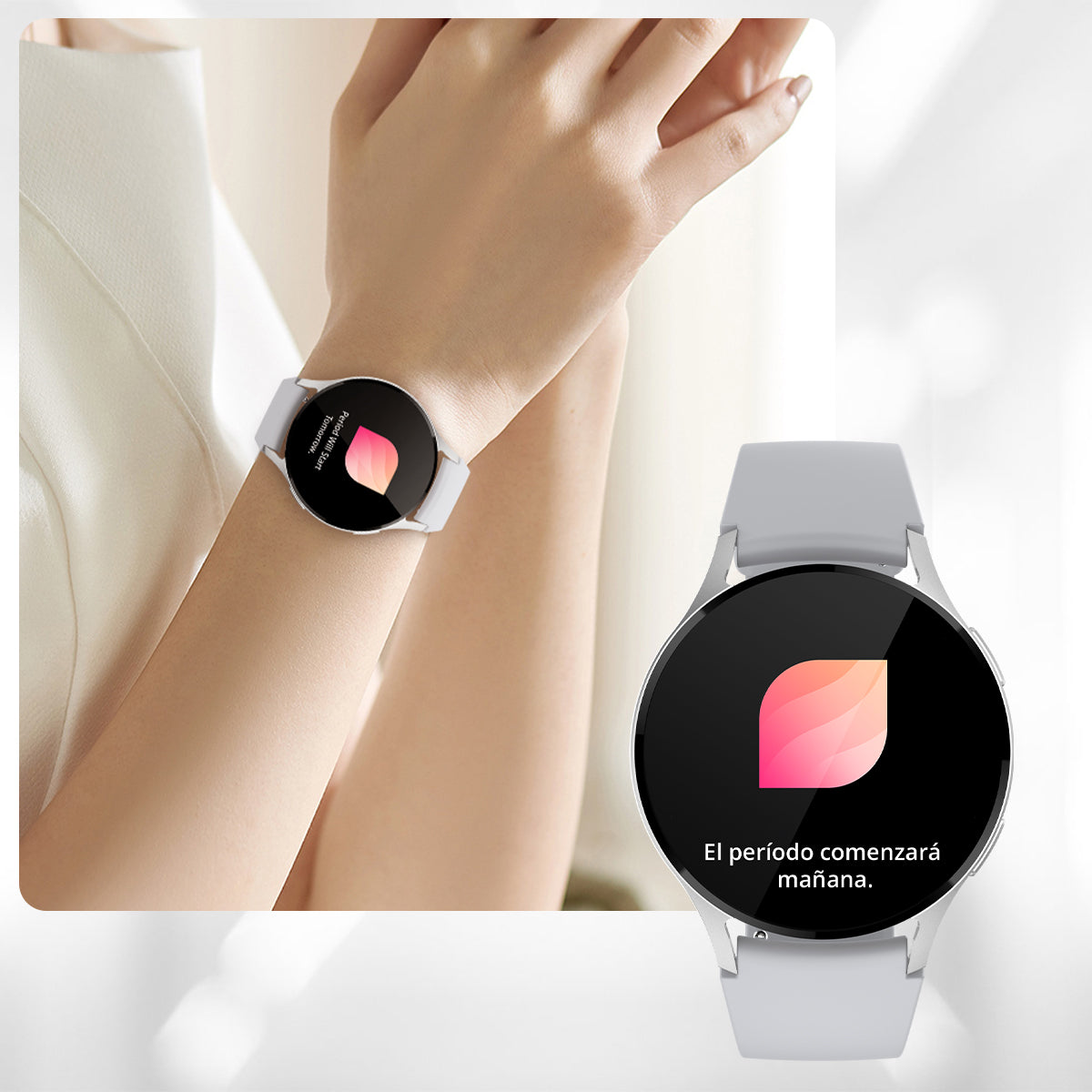 Reloj inteligente COLMI i28 Ultra para mujer durante la menstruación (16)