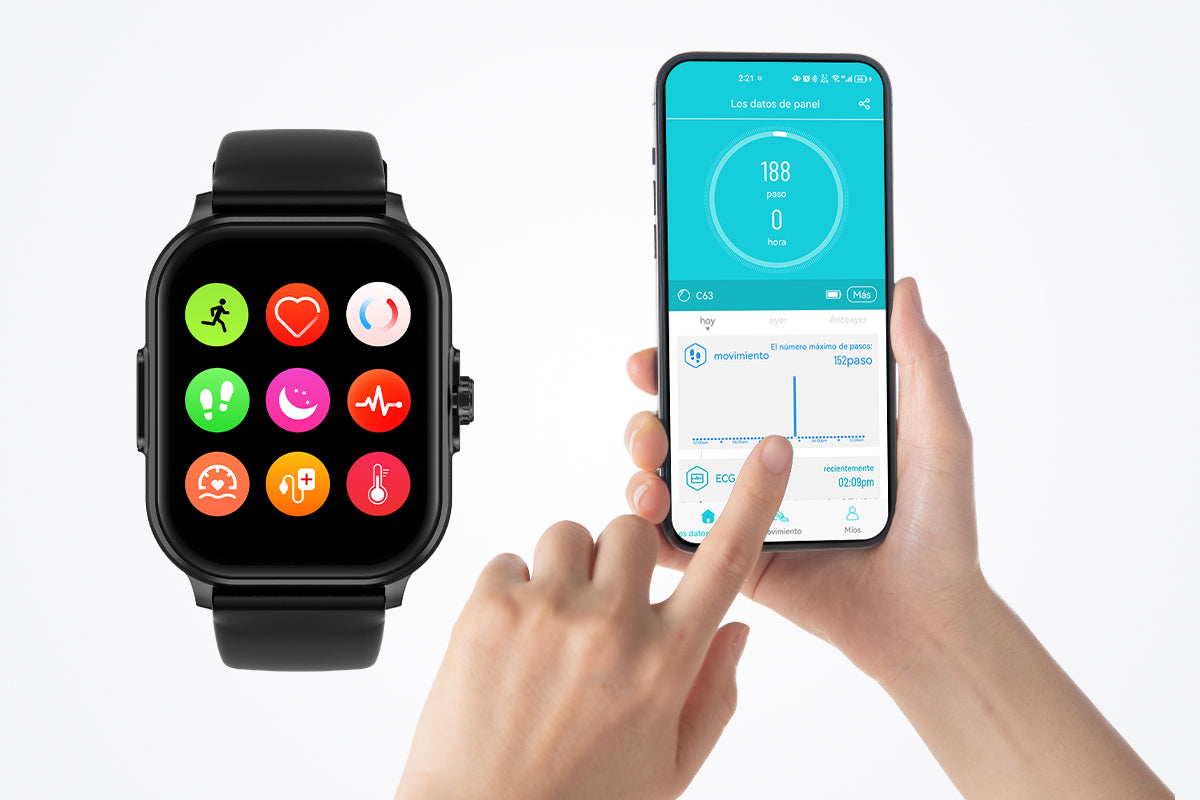 Reloj inteligente COLMi C63 Conexión APP (1200x800)