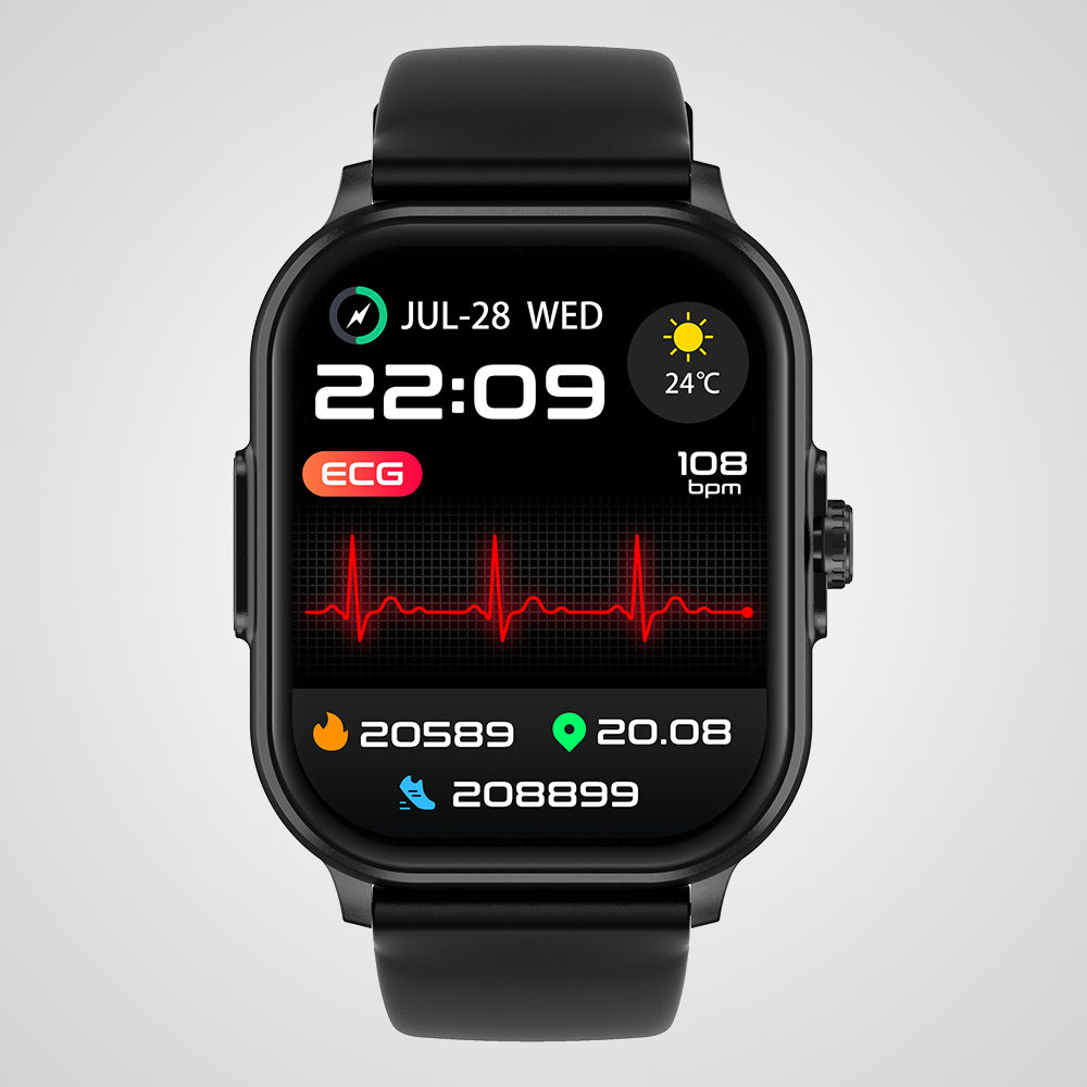 Ecg Smartwatch Fpg Ppg Deportivo Reloj Inteligente Colmi C63