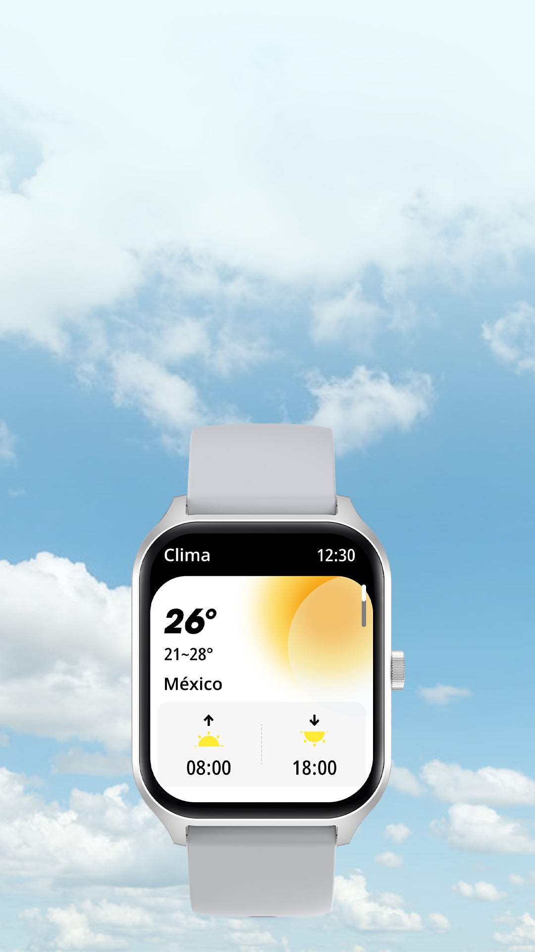 Reloj inteligente COLMi P60 Consulta el tiempo (1080x1920)