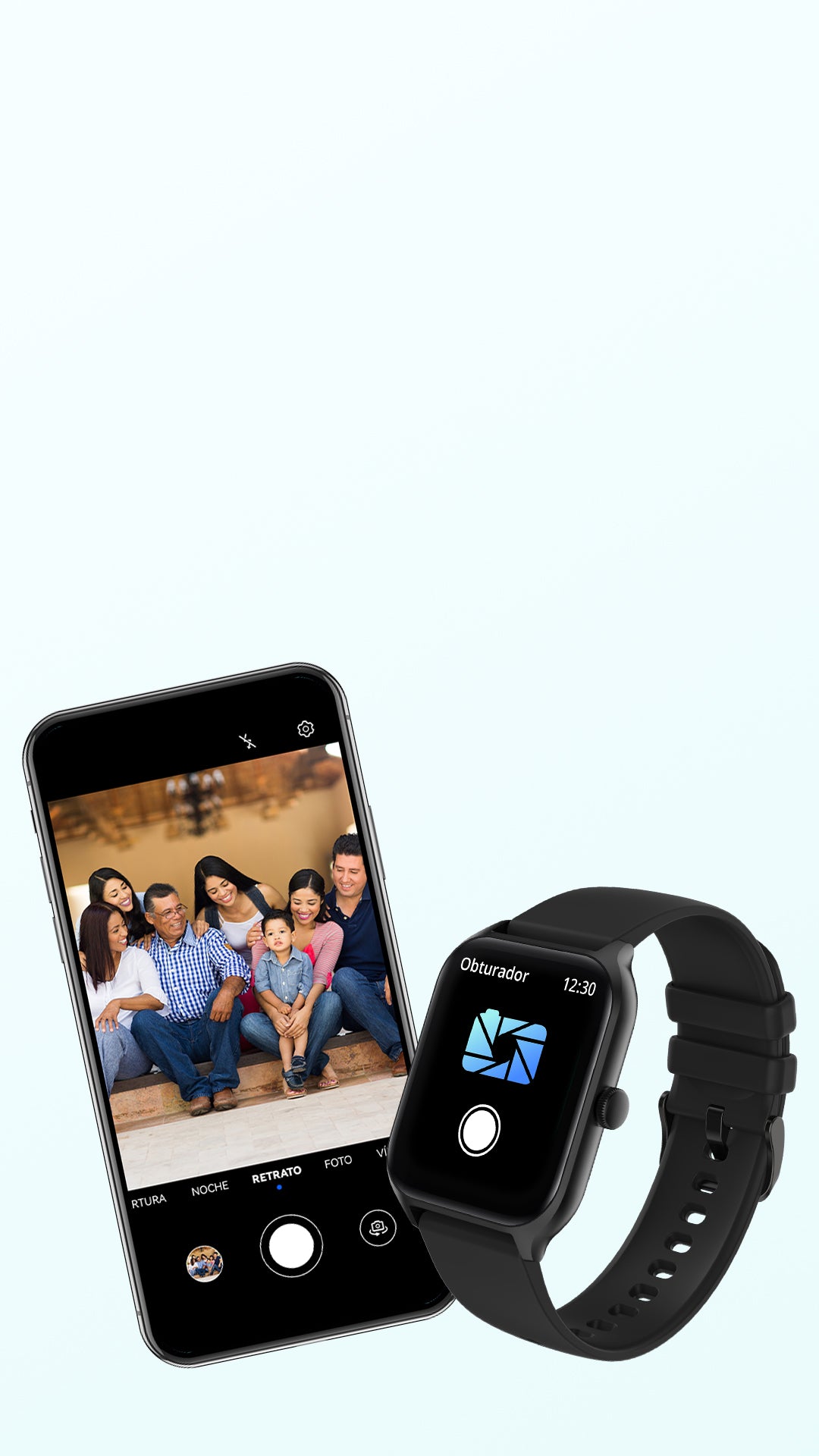 Reloj inteligente COLMi P60 control cámara (1080x1920)