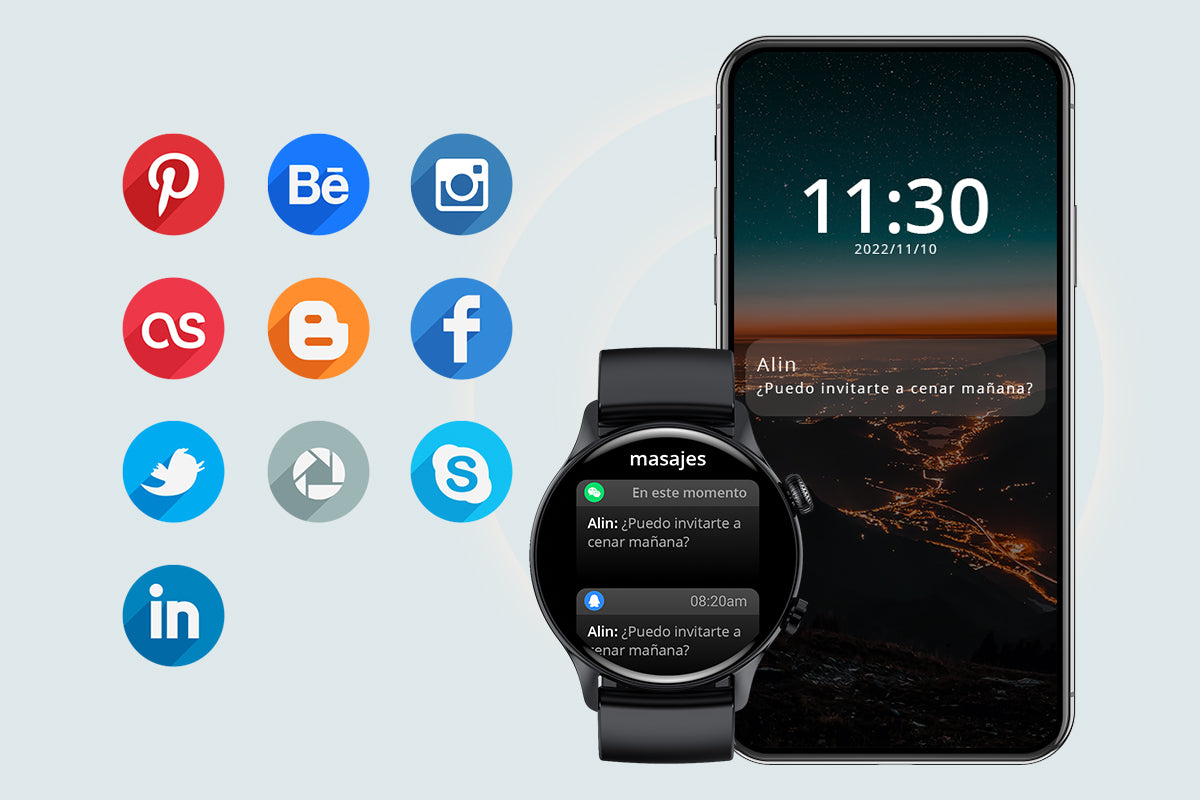 Reloj inteligente COLMi i30 función de información (1200x800)