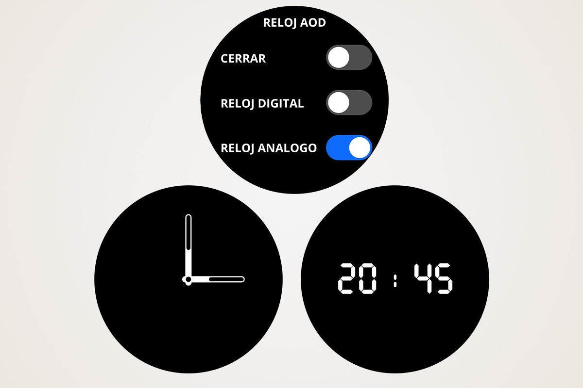 Reloj inteligente COLMi i31 función AOD (1200x800)