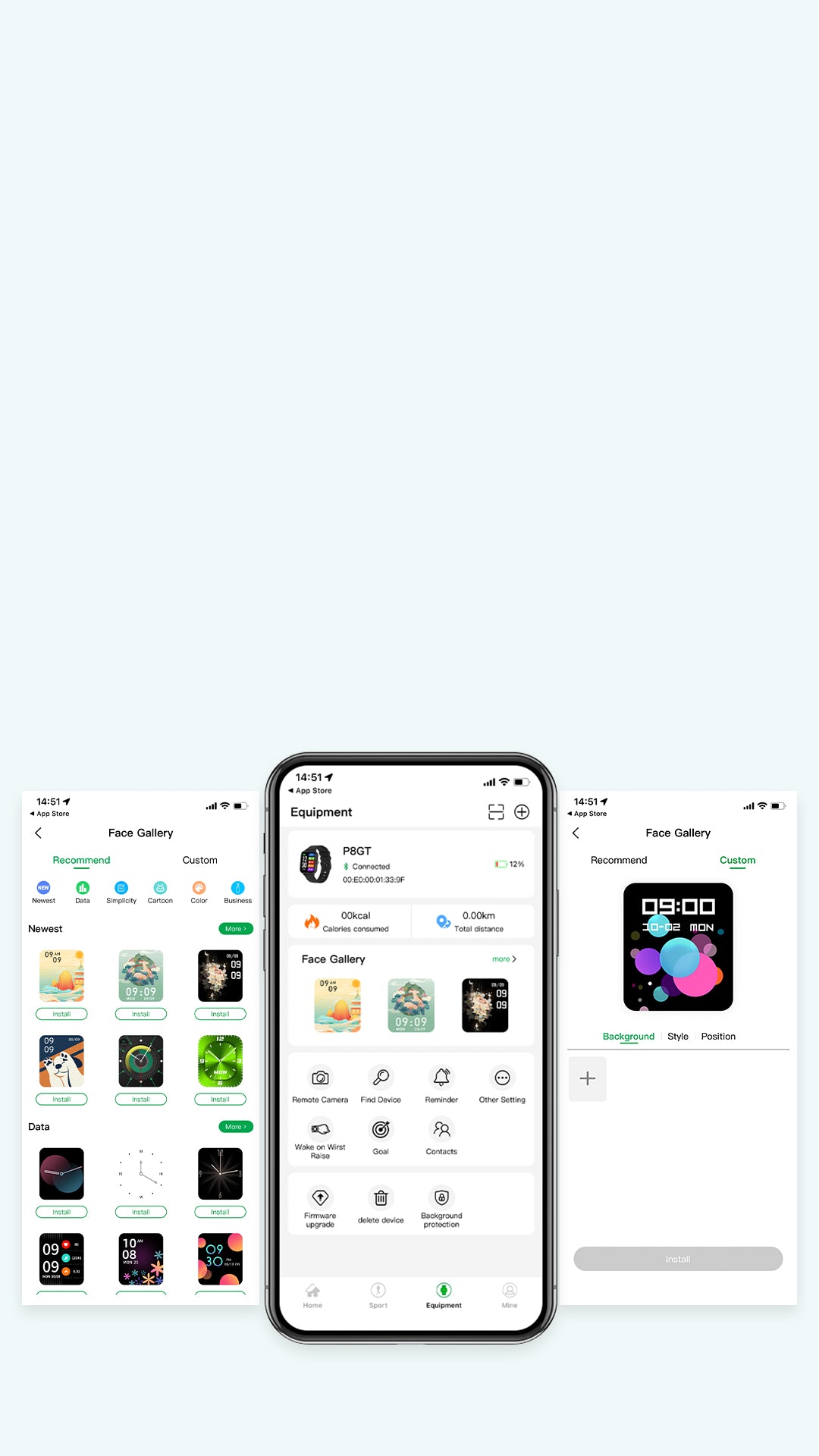 Reloj inteligente P8 GT Varias esferas (1080x1920)-2