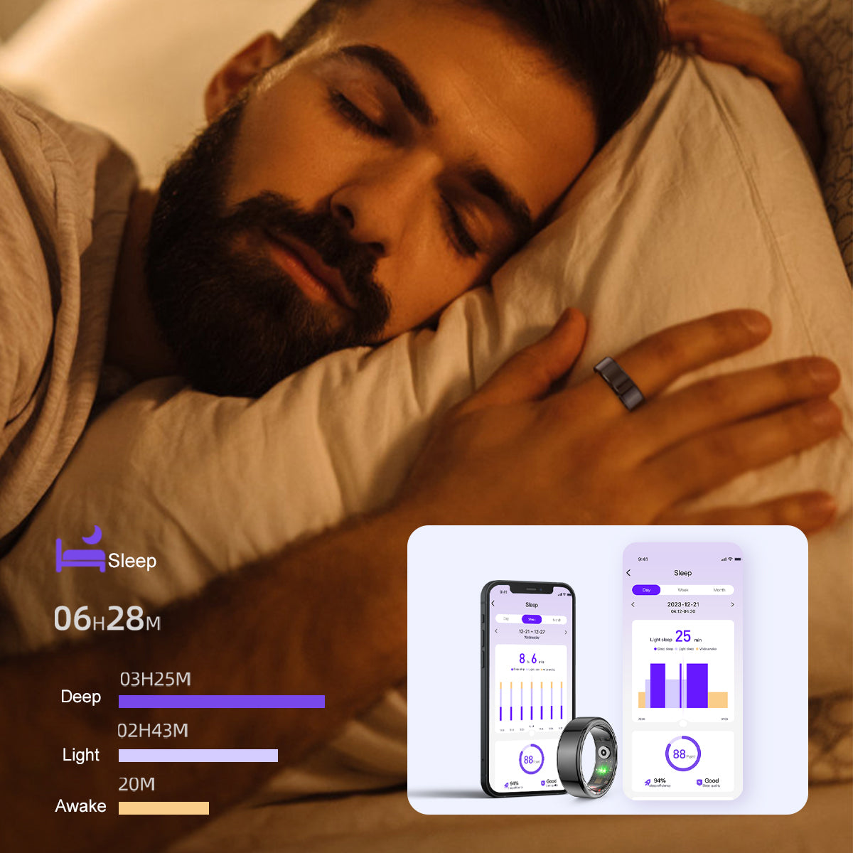 Colmi R02 Inteligente Anillo Medición De Salud Deportiva - COLMi México ...