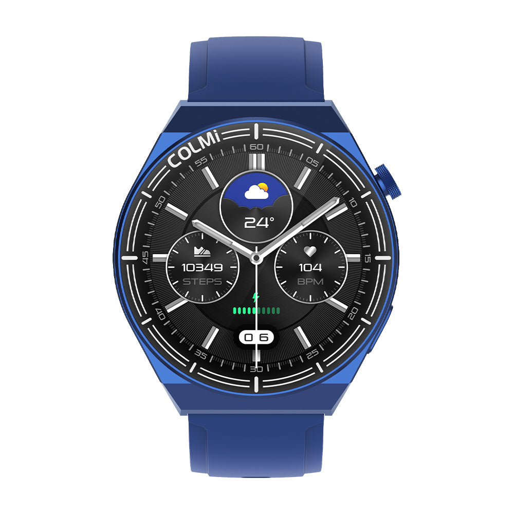 Reloj inteligente COLMi i11 azul vista frontal