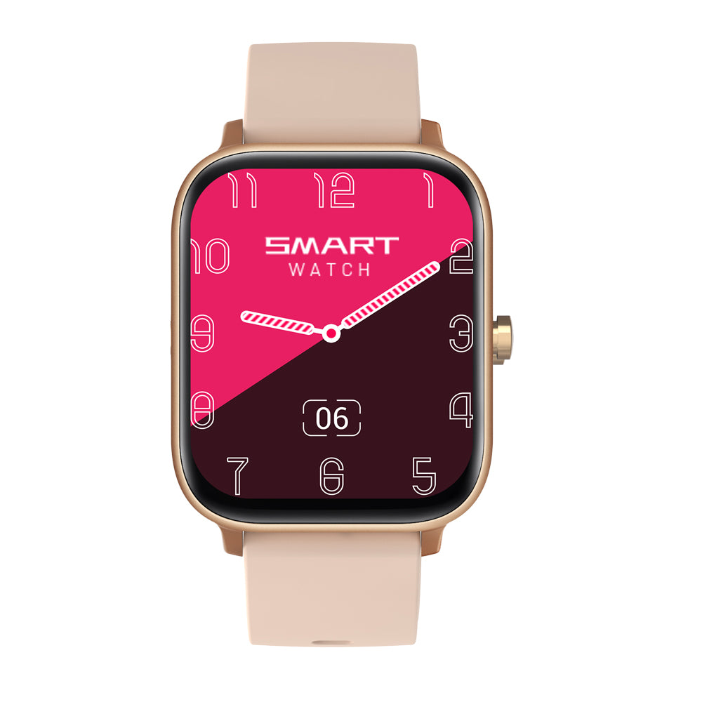 Reloj inteligente P8GT Frente dorado