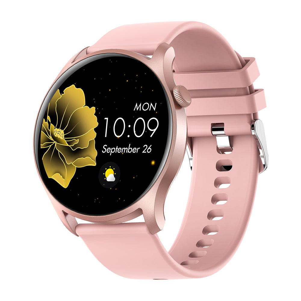 Reloj inteligente SKY8 lado rosa