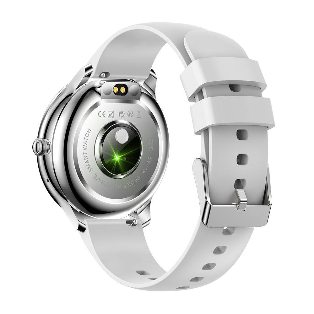 Smart Watch V33 Anillo Plata Atrás